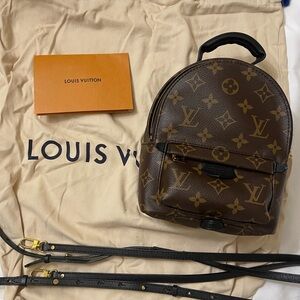 Authentic Louis Vuitton Mini Palm Springs